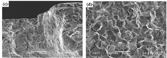 圖12-13 (c、d、e)斷口微觀形貌