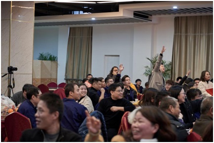 國檢檢測年會(huì)員工踴躍參與