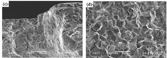 圖12-13 (c、d、e)斷口微觀形貌